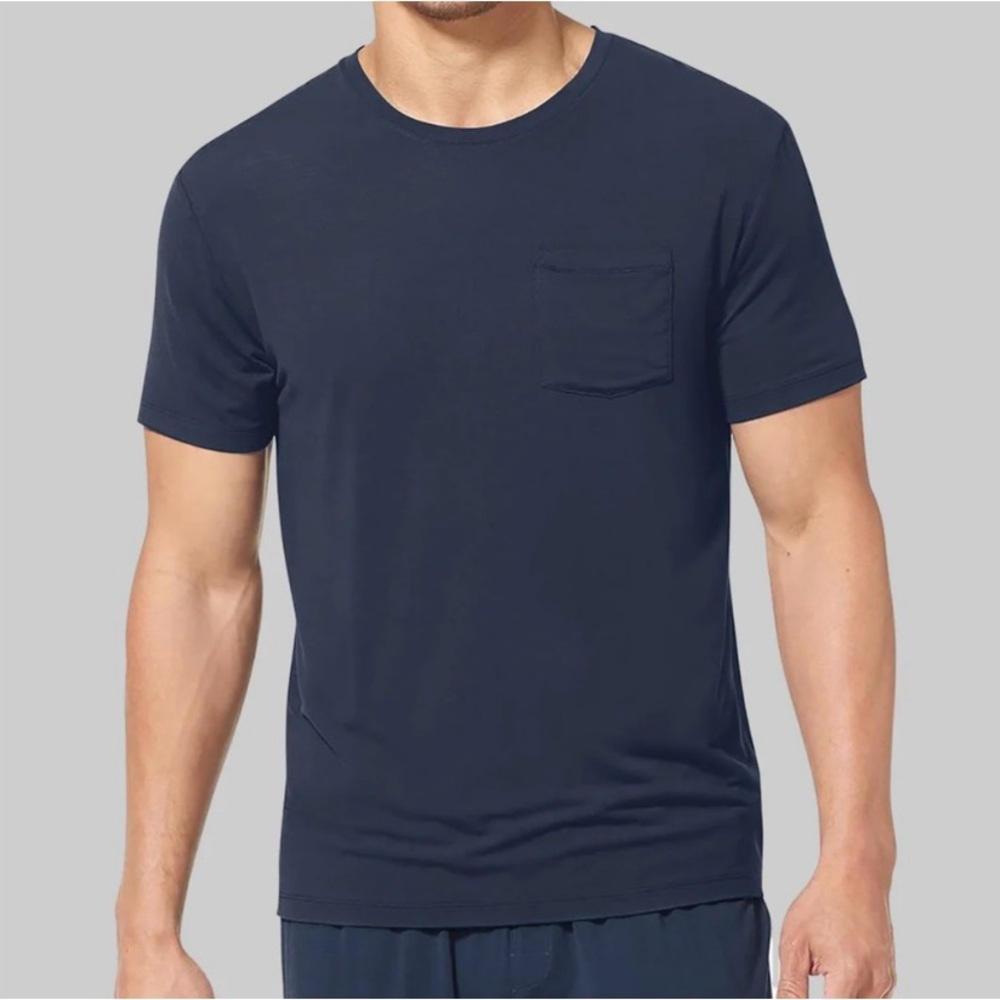 Tommy John Dark Blue Short Sleeve Tee